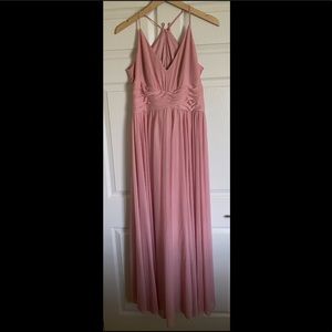 David’s Bridal formal bridesmaid dress